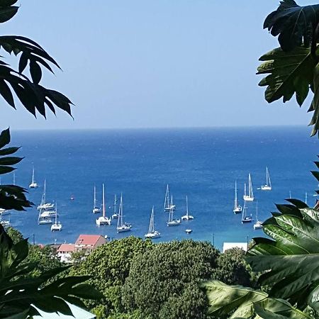Gites Les Lodges Des Hauts De Deshaies Bungalow Barbade Bagian luar foto